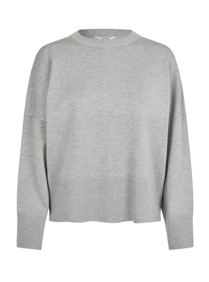 BRAVANI GILLIAN-M KNIT | LIGHT GREY MELANGE MBYM