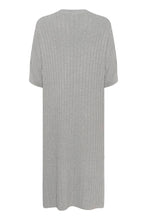 Charger l&#39;image dans la galerie, KALOLA KNIT DRESS | GREY MELANGE KAFFE