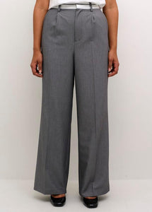 KAREY PANTS | GREY MELANGE KAFFE