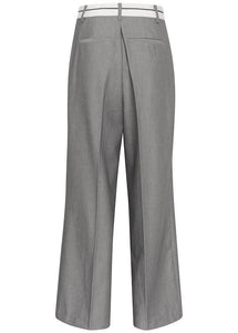 KAREY PANTS | GREY MELANGE KAFFE