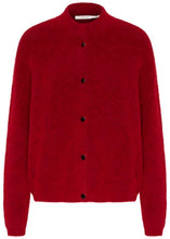 Charger l&#39;image dans la galerie, ALPHAGZ SHORT CARDIGAN | HAUTE RED MELANGE GESTUZ