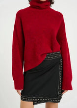 Charger l&#39;image dans la galerie, ALPHAGZ ROLLNECK | HAUTE RED MELANGE GESTUZ