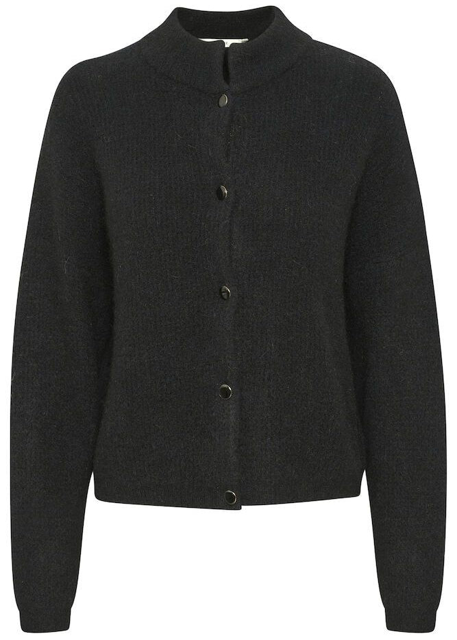 ALPHAGZ SHORT CARDIGAN | BLACK GESTUZ