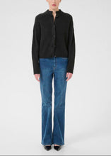 Load image into Gallery viewer, ALPHAGZ SHORT CARDIGAN | BLACK GESTUZ