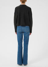 Load image into Gallery viewer, ALPHAGZ SHORT CARDIGAN | BLACK GESTUZ
