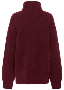 ALPHAGZ ROLLNECK | BLOOD RED MEL GESTUZ