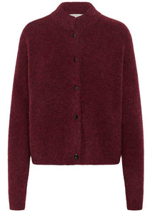 ALPHAGZ SHORT CARDIGAN | BLOOD RED MEL GESTUZ