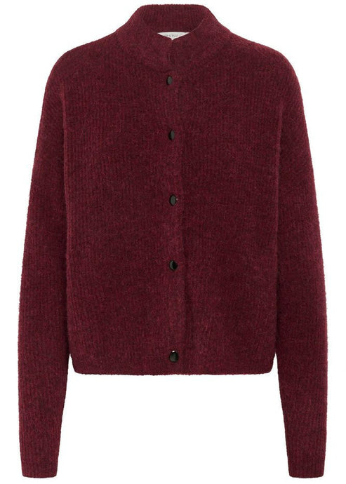 ALPHAGZ SHORT CARDIGAN | BLOOD RED MEL GESTUZ