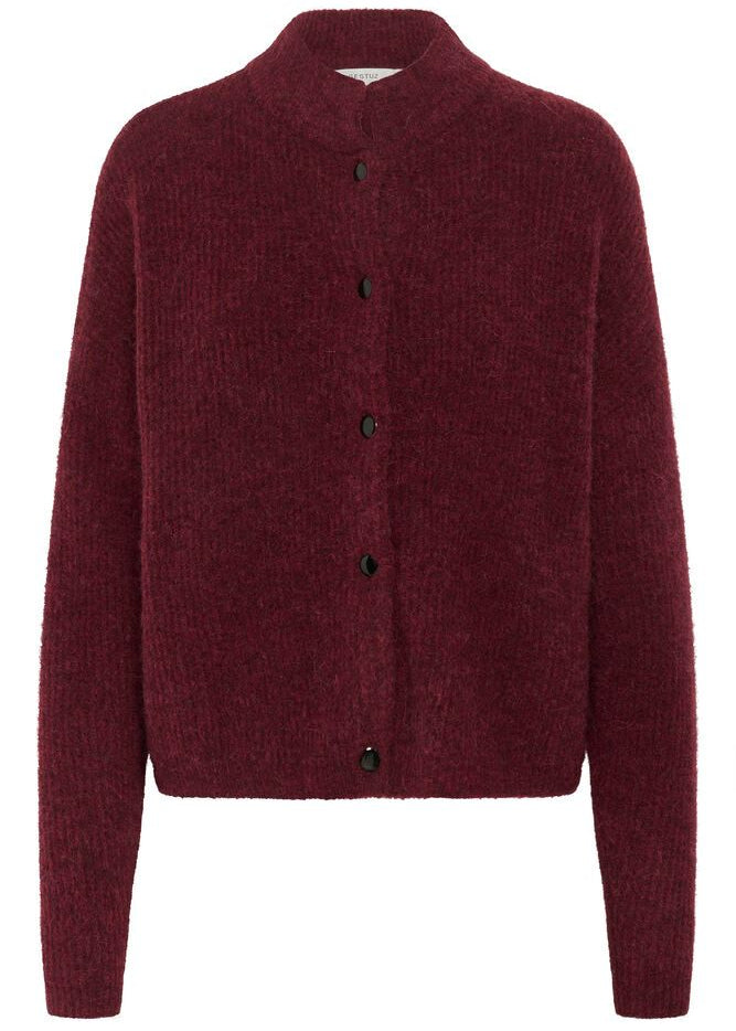 ALPHAGZ SHORT CARDIGAN | BLOOD RED MEL GESTUZ