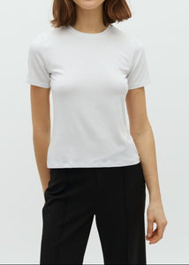 JULIE-M GG TOP  | OPTICAL WHITE