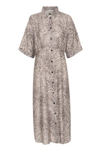 Load image into Gallery viewer, KAdebra Dress — Abstract Leopard — front packshot