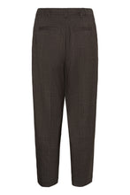 Load image into Gallery viewer, KAlenora Trousers — Dark Grey Check — back packshot