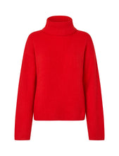 Load image into Gallery viewer, KEMINA-M HEVELYN KNIT | DEEP RED MIX — packshot de face — photo officielle MBYM