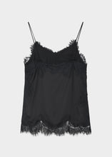 Load image into Gallery viewer, DAY Birger et Mikkelsen Lacey Lace Top in Black – back product view