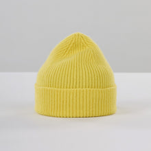 Load image into Gallery viewer, Le Bonnet beanie in Acid Yellow — product view