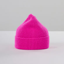 Load image into Gallery viewer, Le Bonnet beanie in Poppy Pink — product view