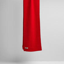 Load image into Gallery viewer, Le Bonnet scarf in Crimson — product view