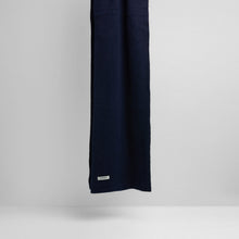 Load image into Gallery viewer, Le Bonnet scarf in Midnight — product view