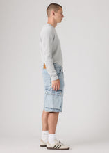 Load image into Gallery viewer, Levi’s 478 BAGGY CARGO SHORTS MY POCKETS FULL MY POCKETS FULL