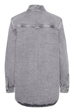 Charger l&#39;image dans la galerie, KARYANA DENIM SKIRT | LIGHT GREY DENIM KAFFE