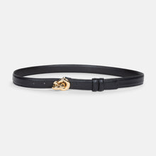 Load image into Gallery viewer, LIVELY LEATHER BELT | BLACK