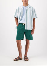 Load image into Gallery viewer, LOQUAT SHORTS COBALT | BOTANICAL GREEN CASTART