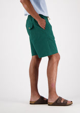 Load image into Gallery viewer, LOQUAT SHORTS COBALT | BOTANICAL GREEN CASTART