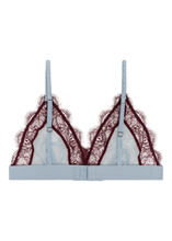 Load image into Gallery viewer, LOVE LACE BRA | LIGHT BLUE