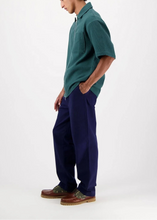 Load image into Gallery viewer, LUIS ZIP SHIRT | BOTANICAL GREEN CASTART