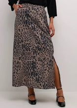 Charger l&#39;image dans la galerie, KAJEMMA SKIRT | MAJOR BROWN/BLACK KAFFE