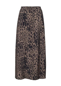 KAJEMMA SKIRT | MAJOR BROWN/BLACK KAFFE