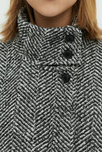 Charger l&#39;image dans la galerie, HERRA MAKAIA-M JACKET | GREY HERRINGBONE MBYM