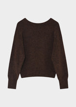 Load image into Gallery viewer, DAY Birger et Mikkelsen Malia Knit in Coffee Bean Melange – front product view