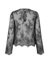Load image into Gallery viewer, MARIELLE-M BLOUSE | BLACK — packshot de dos — photo officielle MBYM