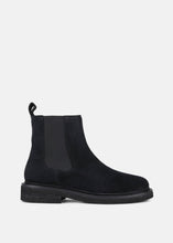Load image into Gallery viewer, ROYAL REPUBLIQ BOND BOX SUEDE CHELSEA | BLACK