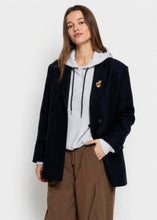 Load image into Gallery viewer, MONIQUE TWEED BLAZER | DARK BLUE