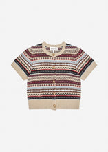 Load image into Gallery viewer, MUNTHE CORALINE KNIT TOP MIX SAND — product view