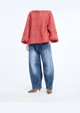 Load image into Gallery viewer, MUNTHE COREENA JACKET RED — detail and styling