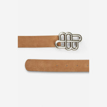 Load image into Gallery viewer, MUNTHE Latter Belt In Camel - product view