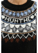 Load image into Gallery viewer, MUNTHE Vaffie Knit In Mix Black - detail