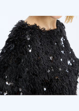 Load image into Gallery viewer, MUNTHE Valence Top In Black - detail