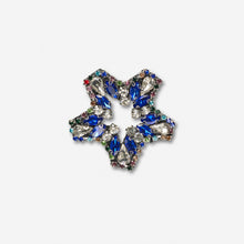 Load image into Gallery viewer, MUNTHE Viosterol Brooch In Indigo - product view