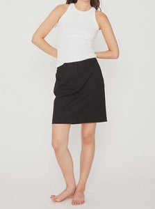 NELLIIS SHORT-M SKIRT | BLACK MBYM