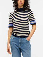 Load image into Gallery viewer, OBJECT OBJDANYA 2/4 HIGHNECK KNIT PULLOVER | CAPTAIN SKY