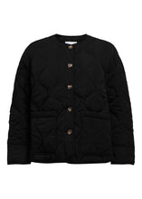 Load image into Gallery viewer, OBJECT Allie Quilted Jacket In Black - product view