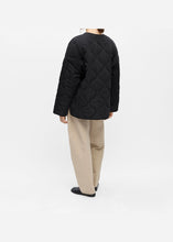 Load image into Gallery viewer, OBJECT Allie Quilted Jacket In Black - alternate view