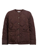 Load image into Gallery viewer, OBJECT Allie Quilted Jacket In Java - product view