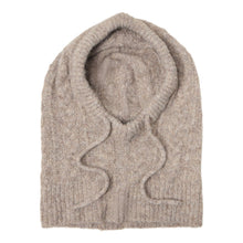 Load image into Gallery viewer, OBJECT Milu Cable Balaclava In Humus - product view