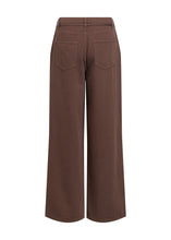 Load image into Gallery viewer, OBJECT Rosie Wide Jeans In Seal Brown - alternate view