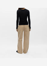 Load image into Gallery viewer, OBJECT Alma Long-Sleeve Top In Black - alternate view